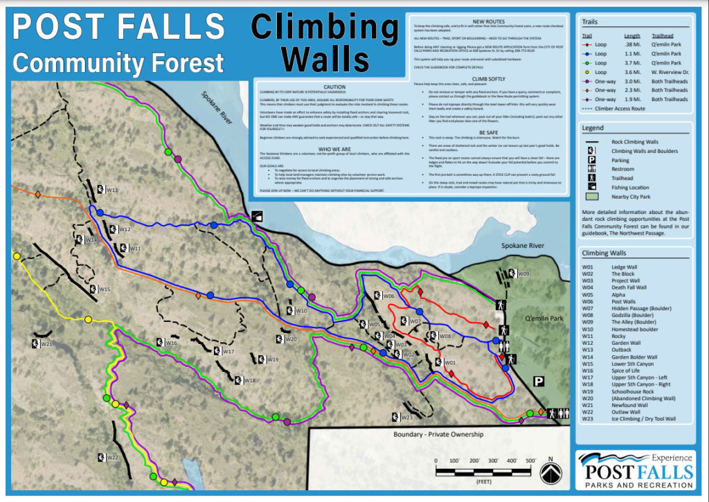 Map Of Post Falls Idaho Post Falls Directions And Guide 0587