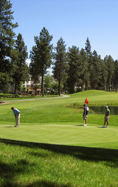 group-golfing-at-scenic-post-falls-idaho-golf-course